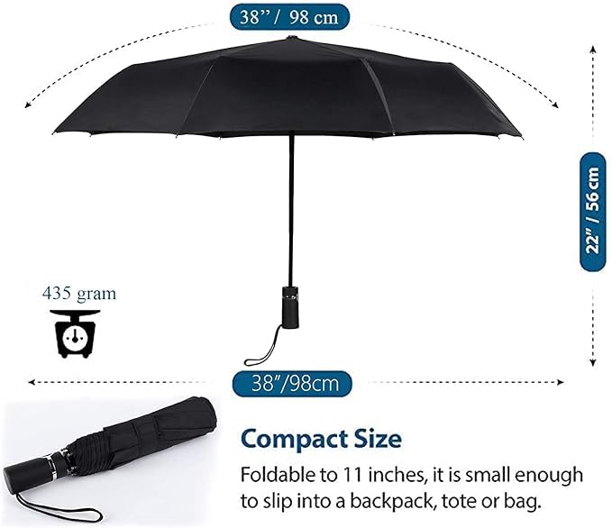 UV protection Umbrella Automatic open close for rain and sun protection 3 fold umbrella for men women kids boys girls big size large three fold stylish folding under windproof travel